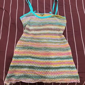 Crochet Slip Dress